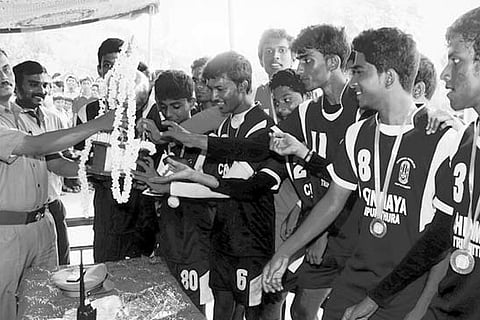 Chinmaya Vidyalaya emerge victorious