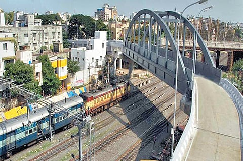 Rangarajapuram flyover awaits inauguration by CM