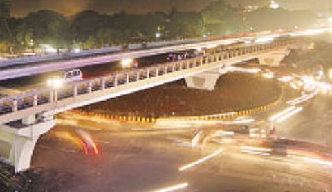 Rajmahal flyover opens, to ease traffic