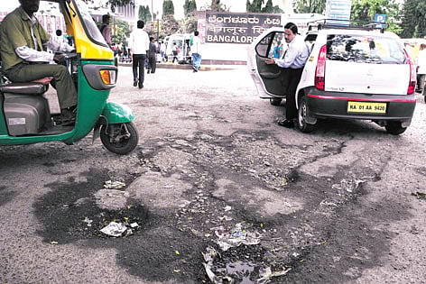 Filling potholes within a month? Ha, Ha, Ha