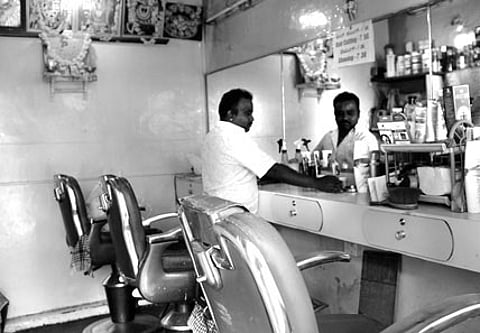 The traditional forgotten barber