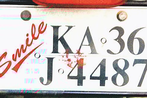 Smooth ride for fancy number plates?