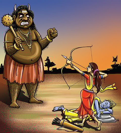 Narakasura Diwali story