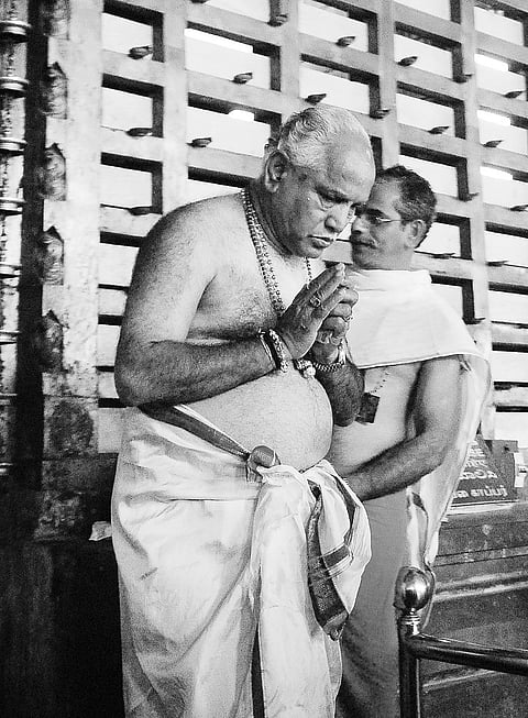 Yeddyurappa visits Rajarajeswara temple