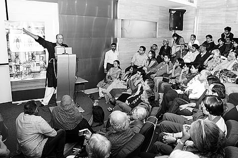 The king has returned to Bangalore