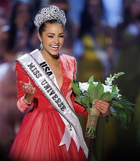 Olivia Culpo is crowned Miss Universe