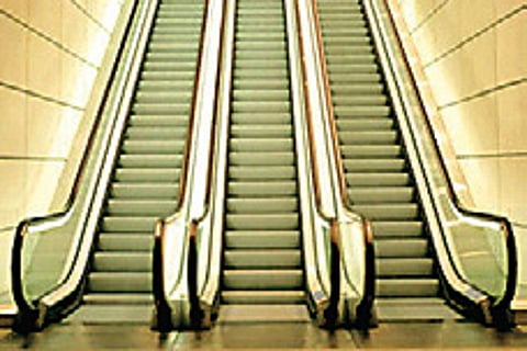 One more escalator at Secunderabad railway station