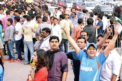 Cubbon Park turns black