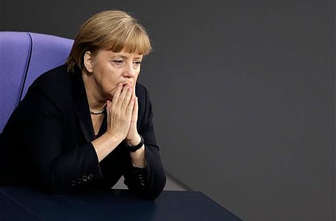 Merkel does not rule out Greek haircut after 2014