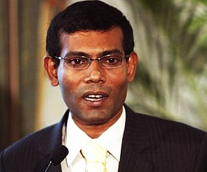 Maldives' president elect Mohamed Nasheed. (Photo: AP)