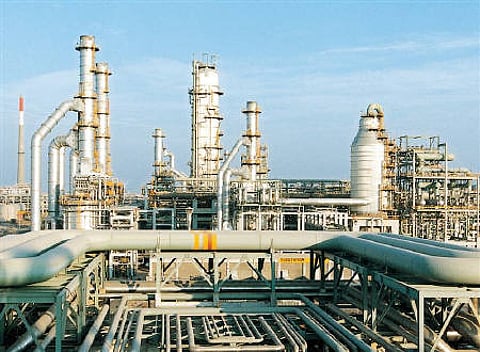 The Reliance Industries Limited petrochemical plant at Hazira. (Reuters file photo)