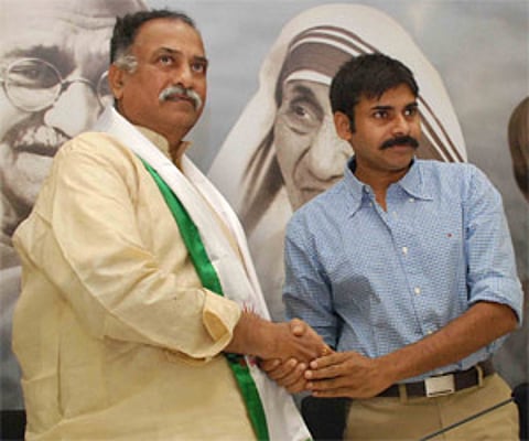 ‘RELATIVELY ’ NEW: Congress leader from Mydukur Assembly constituency and Chief Minister YS Rajasekhara Reddy's close relative E Thirupal Reddy joinin