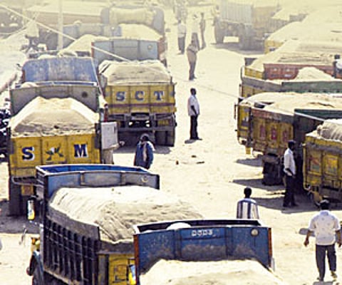 Demanding the withdrawal of the mineral-bearing land tax, members of the Tamil Nadu Stone Quarries, Crusher Units and Lorry Owners Association across the state will launch an indefinite strike