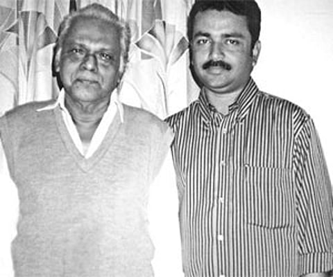 Sadique with Devarajan master