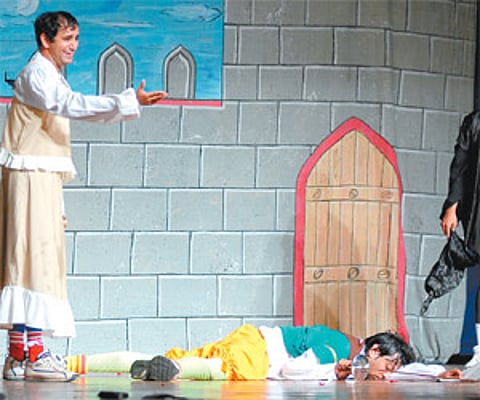 Laughing over a tragedy