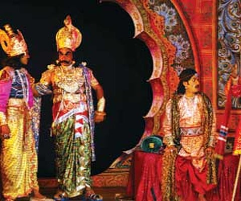 A little bit of the Mahabharatha