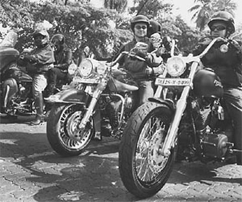 Watch out for fire on road