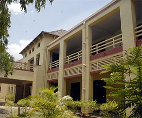 Madras Christian College campus. Express Photo