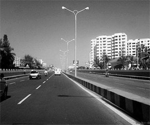The Outer Ring Road (above) changed the face of Marathahalli while Brand Factory (right) boosts the mall culture