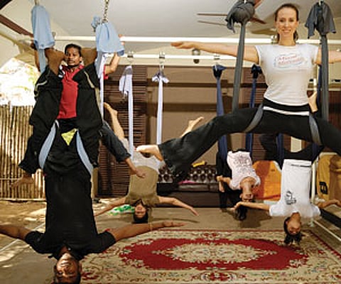 Hammock Yoga: A magical fun workout