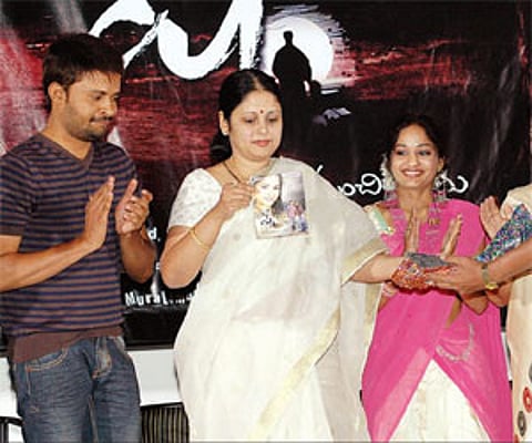 Shafi, Jayasudha, Madhavi Latha and producer Sukanya at Shh... audio release.