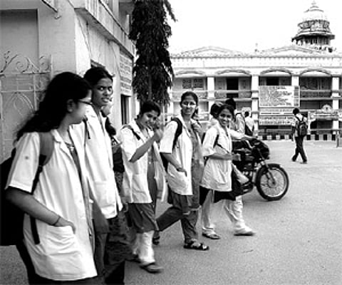 (Clockwise from top) MS Ramiah College and Hospital; BS Yeddyurappa’s home before he became the chief minister; and the quaint little Sanjay Nagar Pol