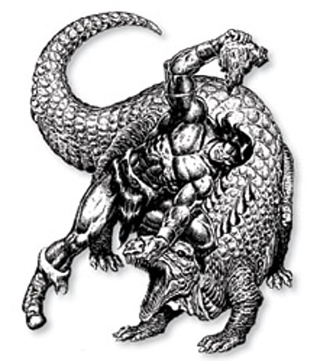 The cowboy of ancient times comes alive