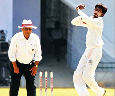 M Suresh was the pick of South bowlers with six wickets on Sunday.