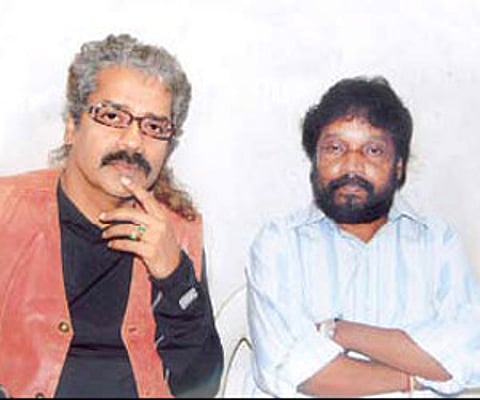 Sitara (right) with singer Hariharan/Pic: Rajeev Prasad.