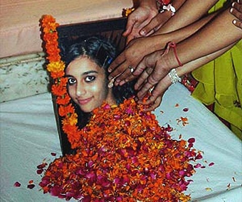 A photograph of Aarushi Talwar. (File photo)