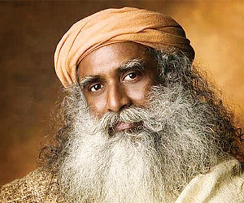 Yogi and founder of Isha Foundation, Sadhguru Jaggi Vasudev