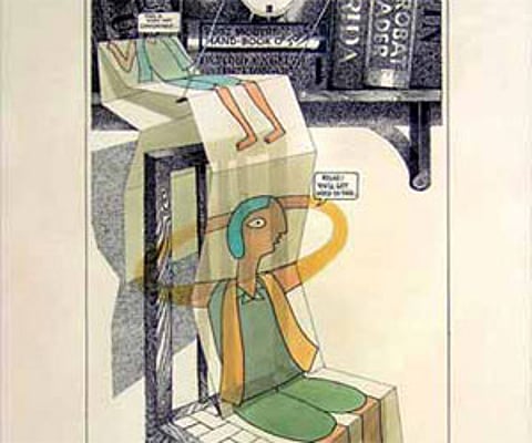 Portraits of many artists