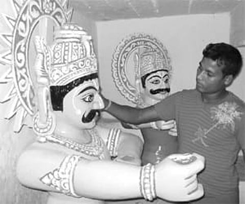 Preparation on in full swing for Rath Yatra at Cuttack on Friday