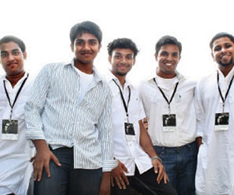 A few members of Trivandrum Rahmaniacs (from left) Ali Mohammed P.T., Saran B.L., Anandamoorthy L., Sandeep Raj, S. Swaminathan, Kannan H. and Sakthi.