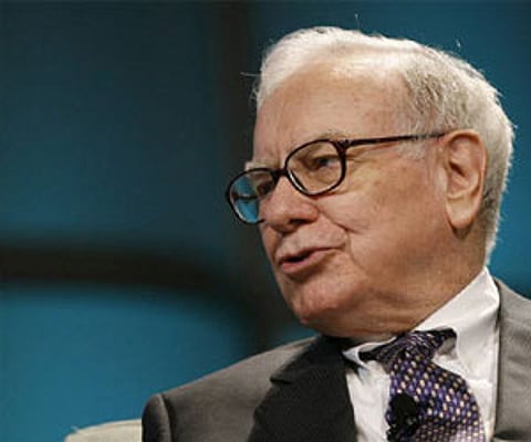 Warren Buffett, CEO of Berkshire Hathaway is seen in California in this October 2008 (File photo/Reuters)