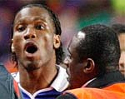 Didier Drogba says sorry but career under threat