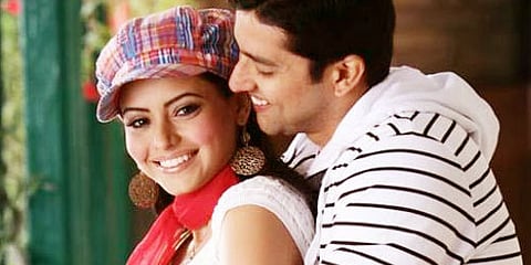 Aftab and Aama in "Aao Wish Karein"(Sampurn Pix)