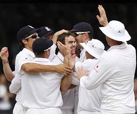 England opening bowler James Anderson. (File Photo)