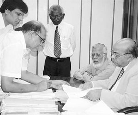 The Bansals file a petition with Justice B Subhashan Reddy.