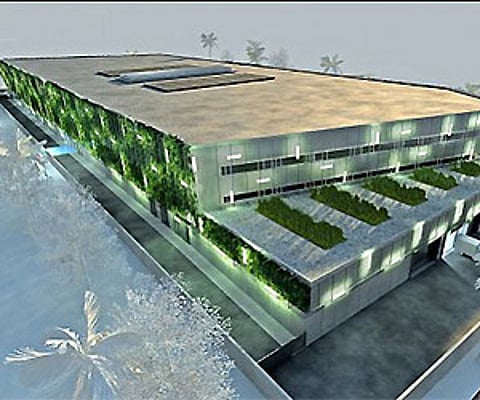 An artist's impression of Christie's Fine Art Storage Service that will open in 2010. ( Photo: IANS)