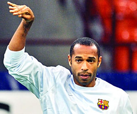 France striker Thierry Henry. (File photo / AP)