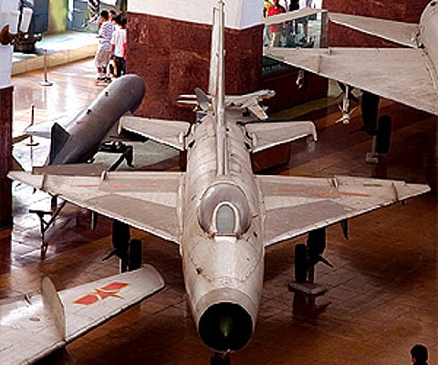 A J-7 fighter, like those used by the Pakistan Air Force. (File, Wikimedia commons image)