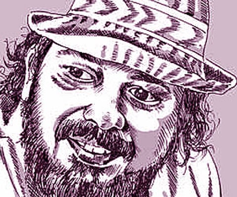 Public paying their last respects to Lohithadas when his body was kept at the Maharaja’s College ground in Kochi on Sunday.