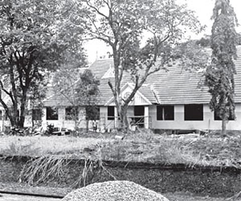 The completed buildings at the site of the Infopark at Koratty in Thrissur.