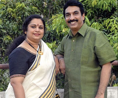 ‘Love blossomed during Onam’ for the Menons