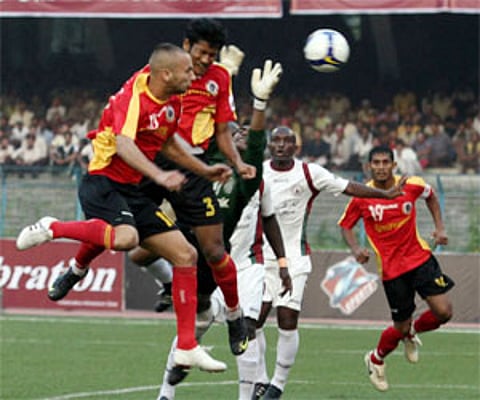 East Bengal won the last edition of the prestigious tournament when they defeated Goan giants Dempo Sports Club 3-2 in the title clash last October. (PTI/File)
