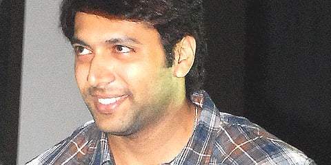 Jeyam Ravi in 'Peranmai'(ENS).