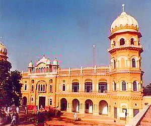 Nankana Sahib Gurudwara, near Lahore, Pakistan. (Photo courtesy Sikh Times)