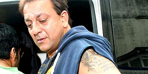 Sanjay Dutt gets samurai soldiers inked on arm
