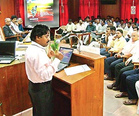 IAS officer C Umashankar. Express Photo